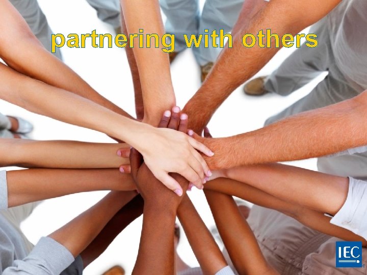 partnering with others 