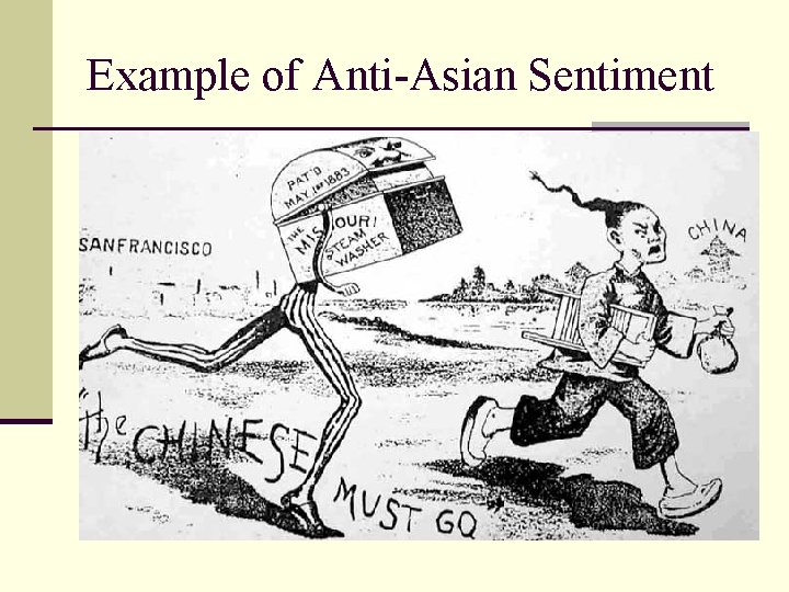 Example of Anti-Asian Sentiment 