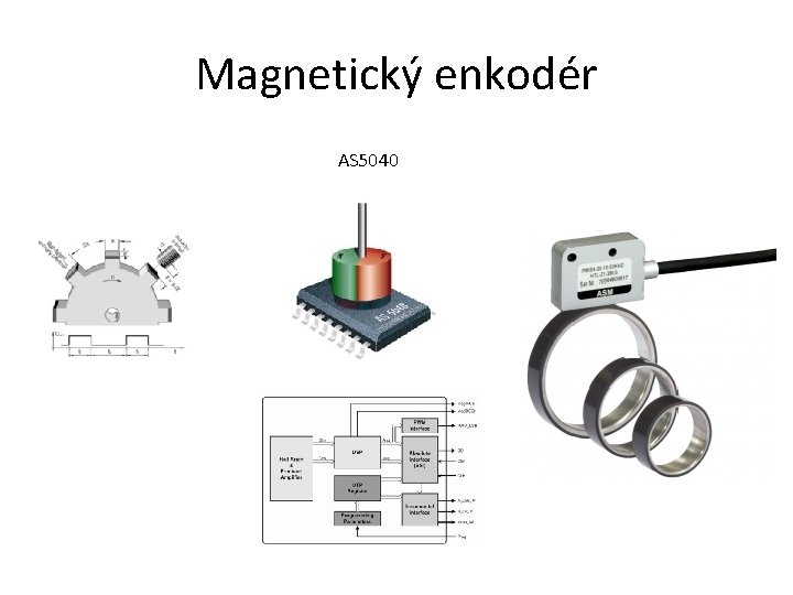 Magnetický enkodér AS 5040 