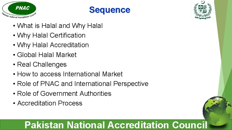 Sequence • What is Halal and Why Halal • Why Halal Certification • Why