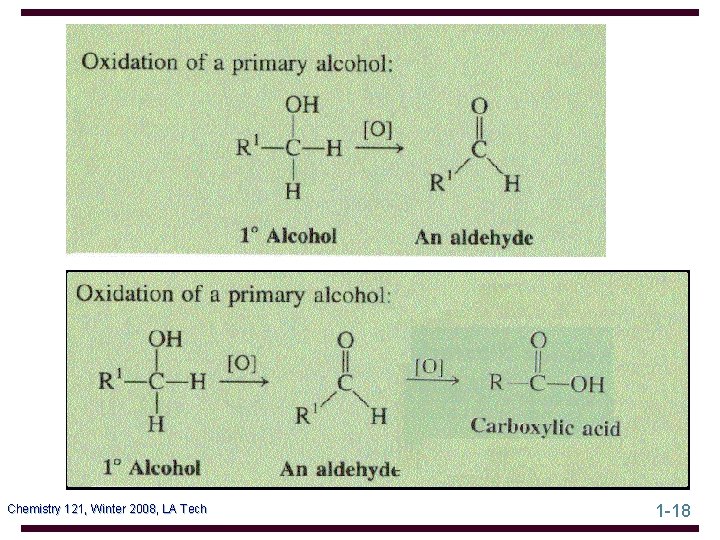 Chemistry 121, Winter 2008, LA Tech 1 -18 