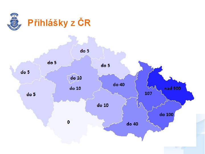 Přihlášky z ČR 