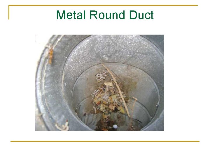 Metal Round Duct 