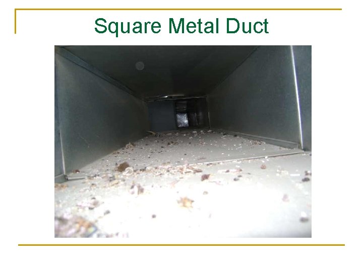 Square Metal Duct 