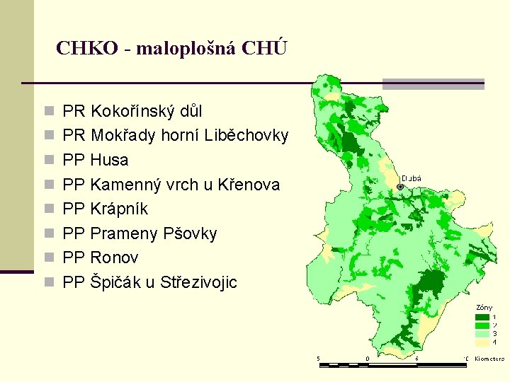 CHKO - maloplošná CHÚ n PR Kokořínský důl n PR Mokřady horní Liběchovky n
