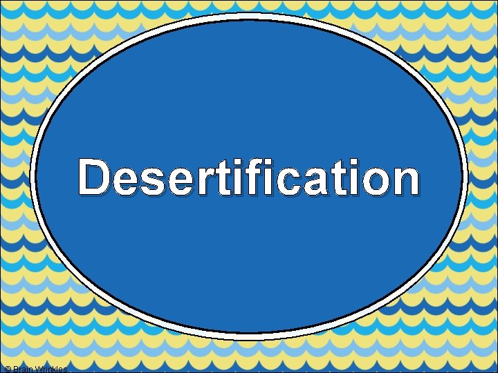 Desertification © Brain Wrinkles Desertification © Brain Wrinkles