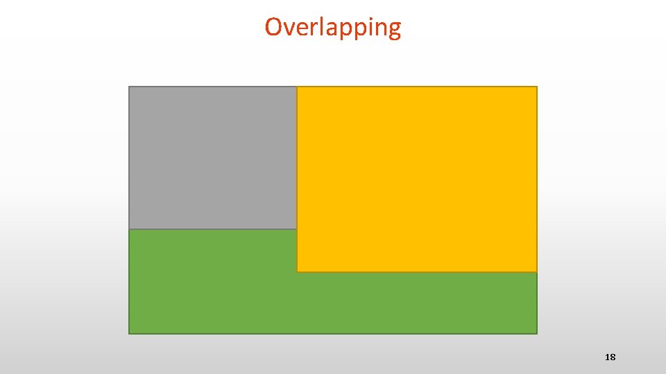 Overlapping 18 