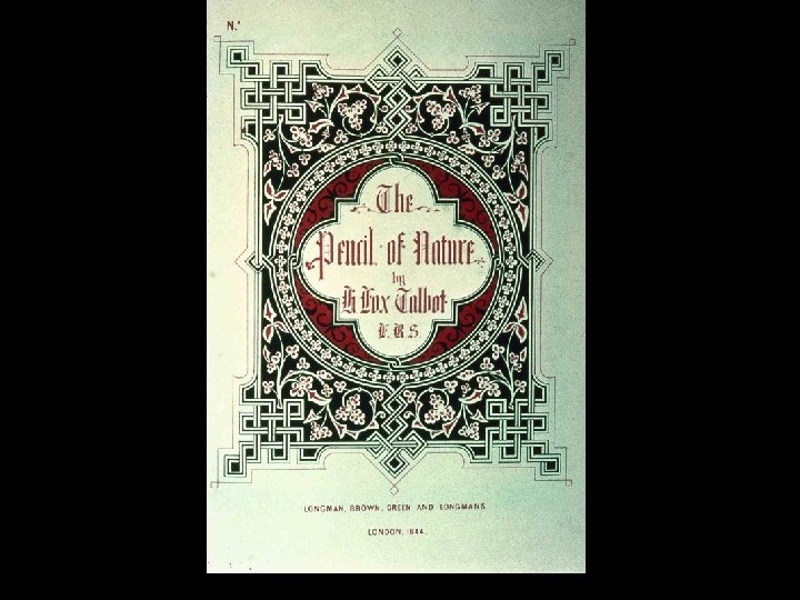 9 -40 - pencil of nature example 