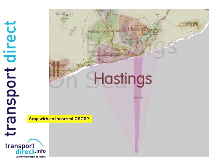 Stop with an incorrect OSGR? 