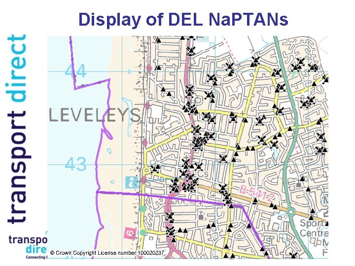 Display of DEL Na. PTANs 