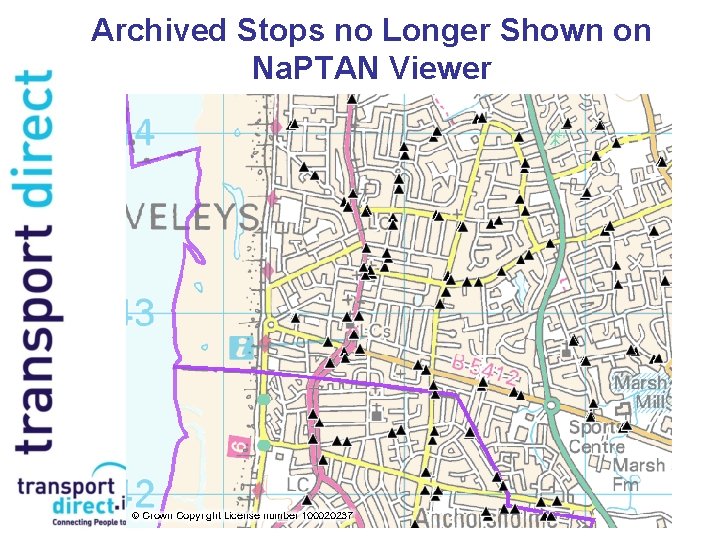 Archived Stops no Longer Shown on Na. PTAN Viewer 