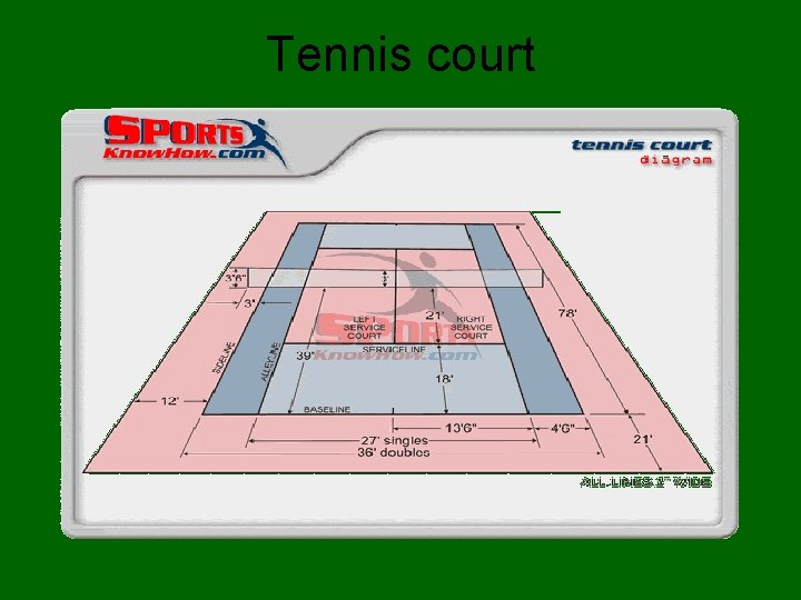 Tennis court 