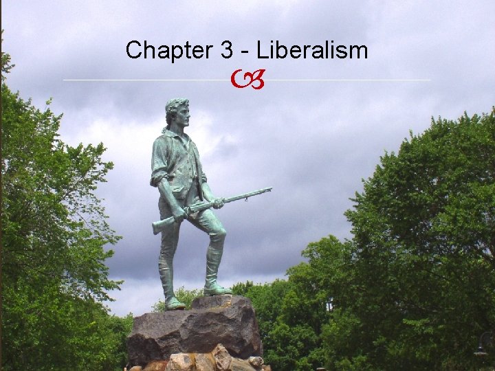 Chapter 3 - Liberalism 