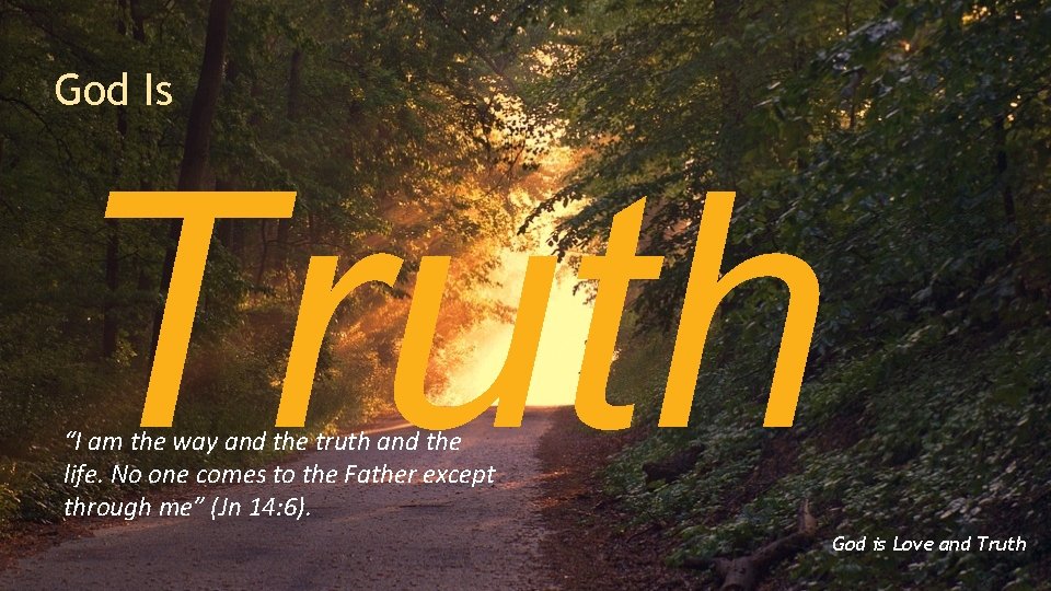 CHAPTER 4 Chapter 4 Jesus Reveals What God