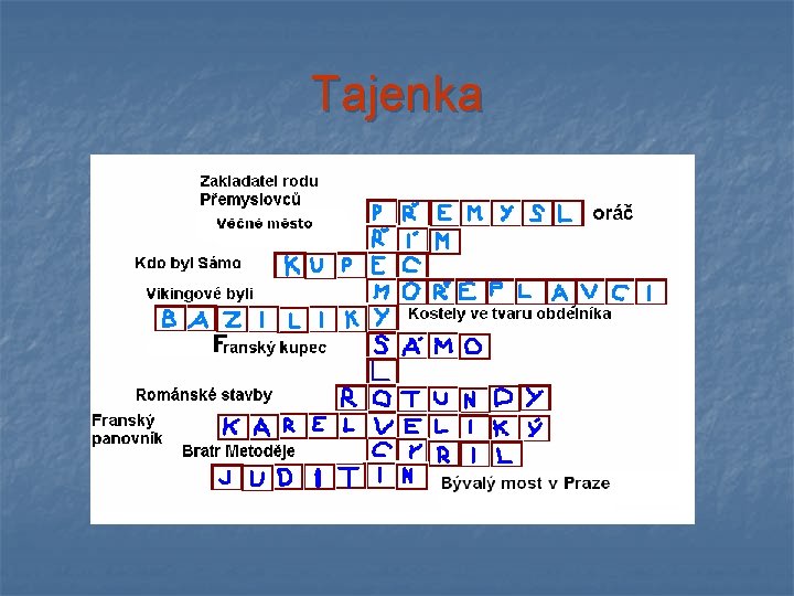 Tajenka 