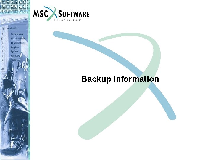 Backup Information 