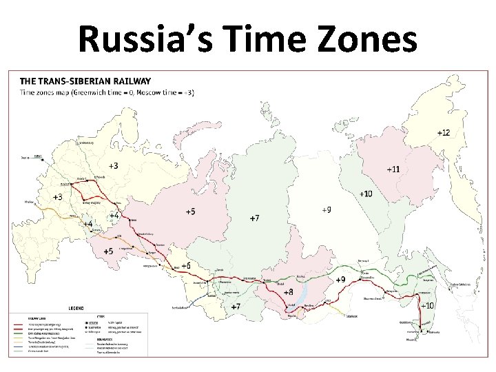 Russia’s Time Zones 