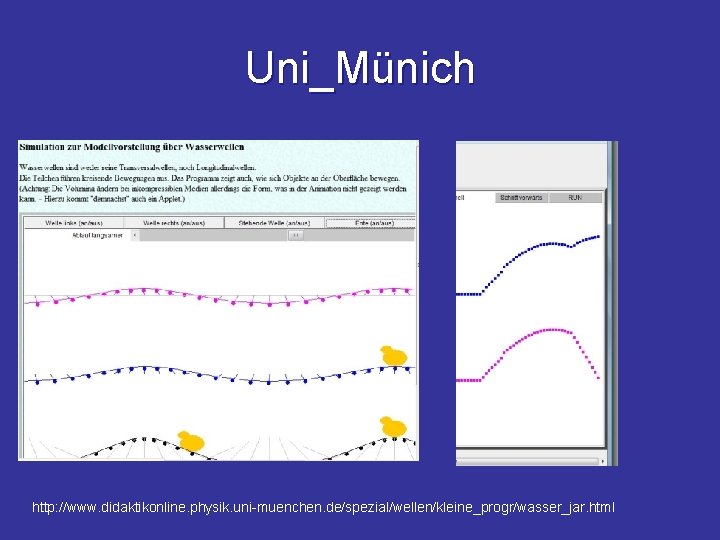Uni_Münich http: //www. didaktikonline. physik. uni-muenchen. de/spezial/wellen/kleine_progr/wasser_jar. html 