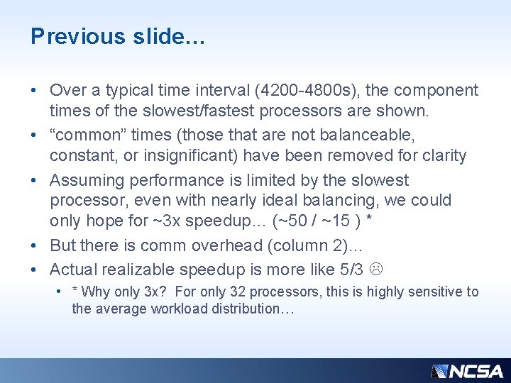 Previous slide… • Over a typical time interval (4200 -4800 s), the component times Previous slide… • Over a typical time interval (4200 -4800 s), the component times