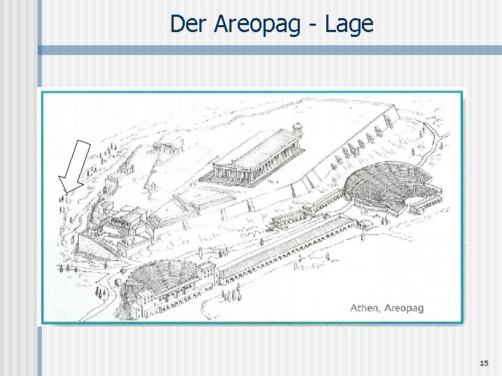 Der Areopag - Lage 15 