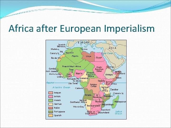 Africa after European Imperialism 