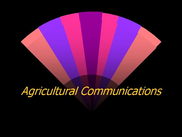 Agricultural Communications 