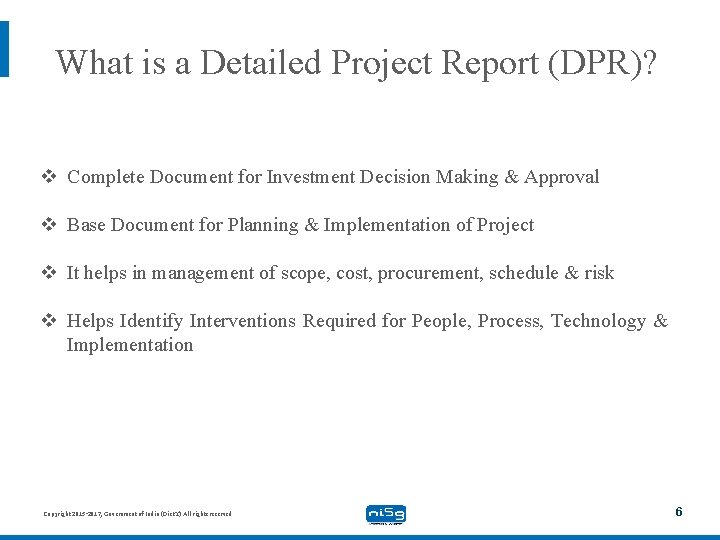 What is a Detailed Project Report (DPR)? v Complete Document for Investment Decision Making