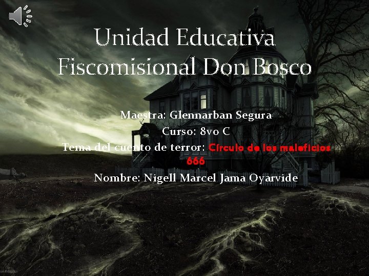 Unidad Educativa Fiscomisional Don Bosco Maestra: Glennarban Segura Curso: 8 vo C Tema del