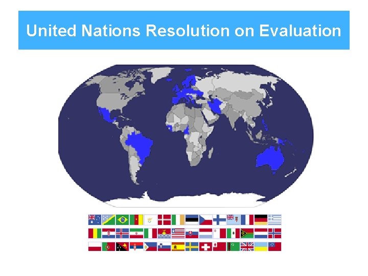 United Nations Resolution on Evaluation 