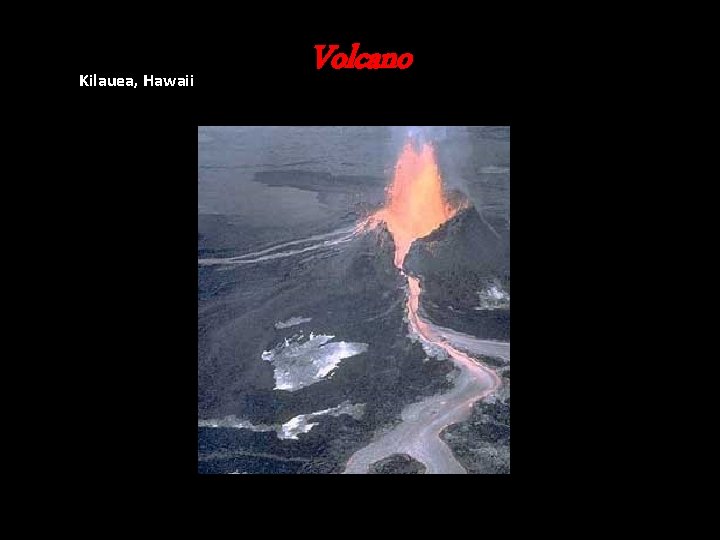 Kilauea, Hawaii Volcano Kilauea, Hawaii Volcano