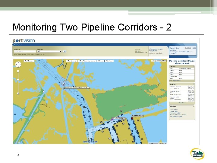 Monitoring Two Pipeline Corridors - 2 17 