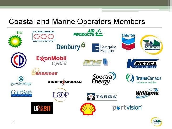 Coastal and Marine Operators Members 8 