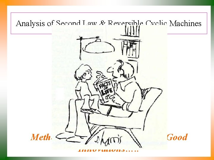 Analysis of Second Law & Reversible Cyclic Machines P M V Subbarao Professor Mechanical
