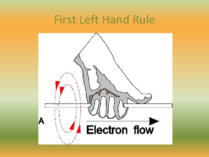 First Left Hand Rule 