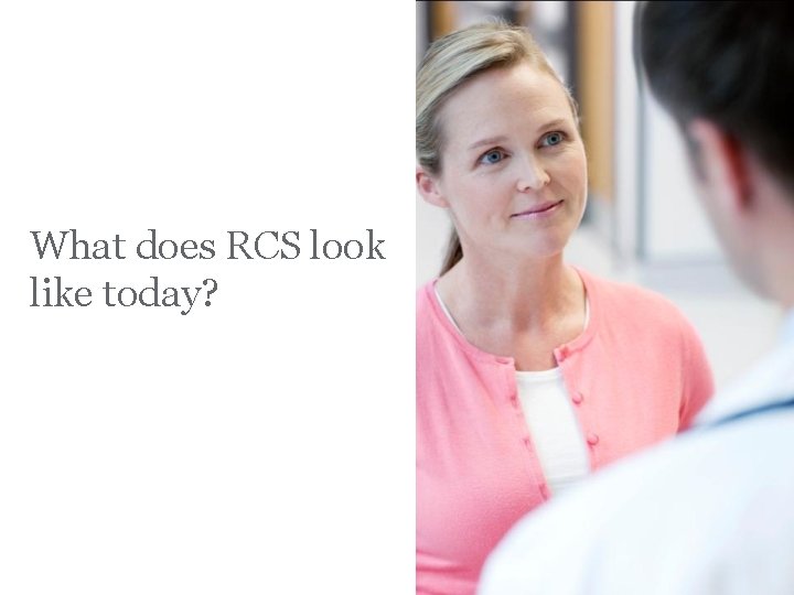 FPO What does RCS look like today? 