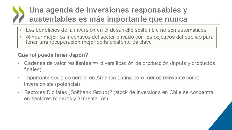 Una agenda de Inversiones responsables y sustentables es más importante que nunca • Los