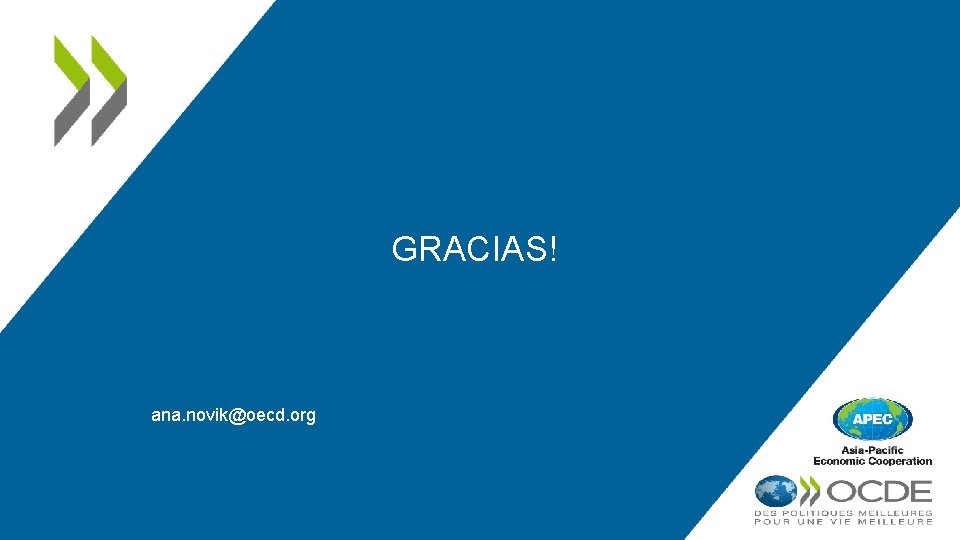 GRACIAS! ana. novik@oecd. org 