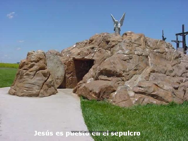 www. vitanoblepowerpoints. net Jesús es puesto en el sepulcro 