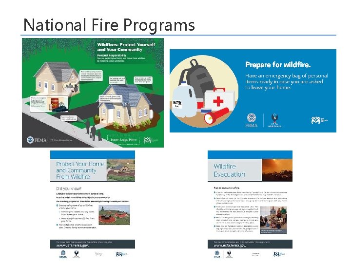 National Fire Programs 