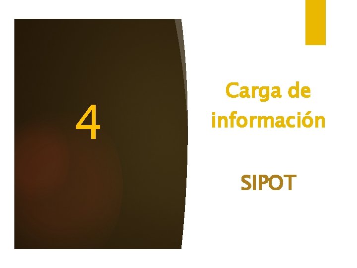 4 Carga de información SIPOT 