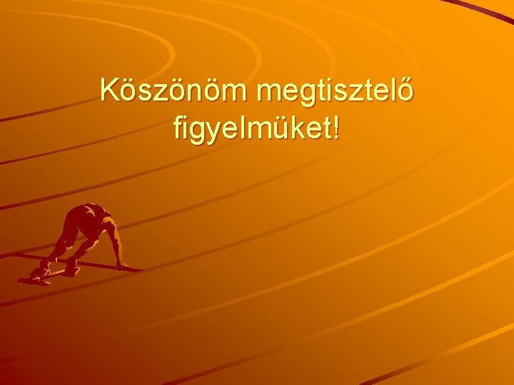 Köszönöm megtisztelő figyelmüket! 