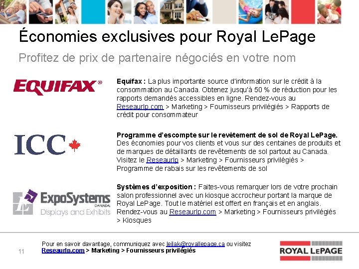 Économies exclusives pour Royal Le. Page Profitez de prix de partenaire négociés en votre