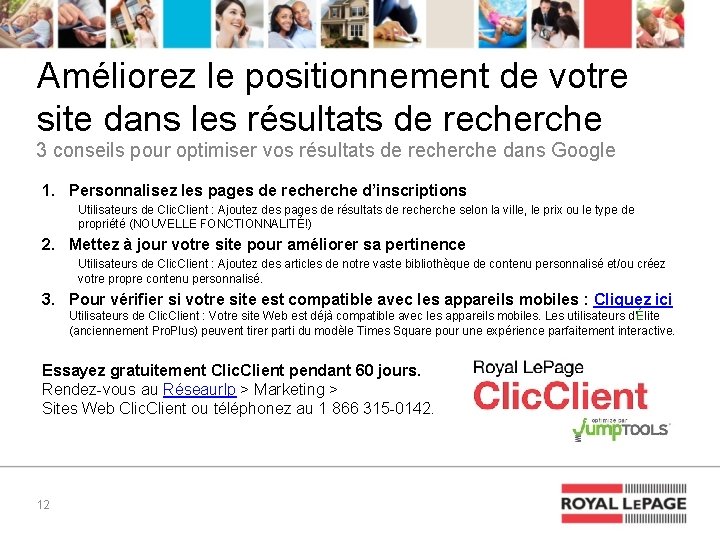 Améliorez le positionnement de votre site dans les résultats de recherche 3 conseils pour