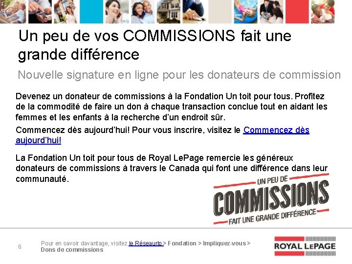 Un peu de vos COMMISSIONS fait une grande différence Nouvelle signature en ligne pour