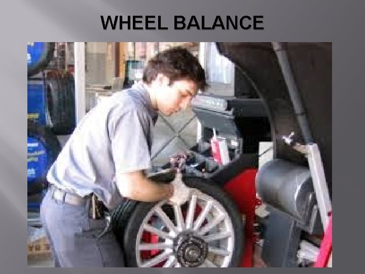 WHEEL BALANCE 