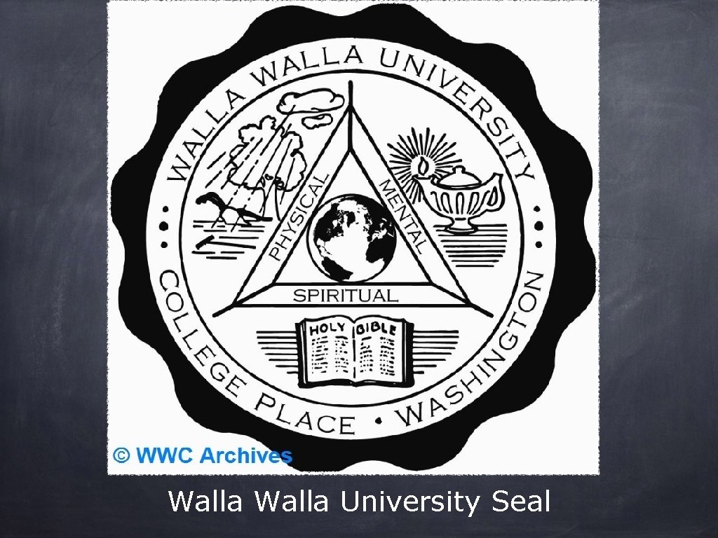 Walla University Seal 