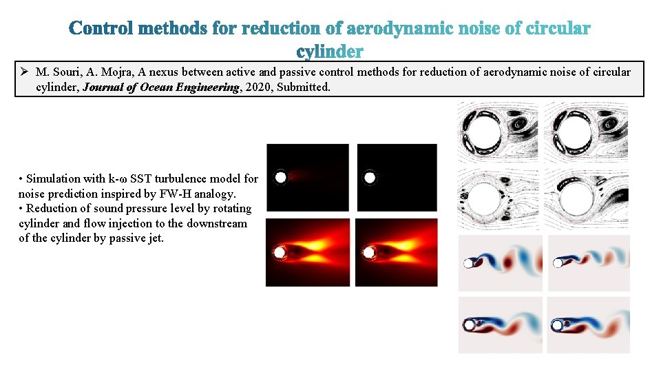 Ø M. Souri, A. Mojra, A nexus between active and passive control methods for
