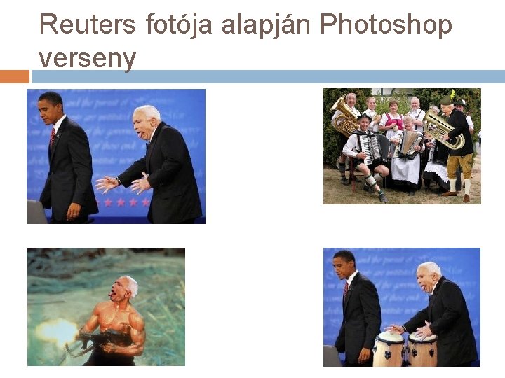 Reuters fotója alapján Photoshop verseny 