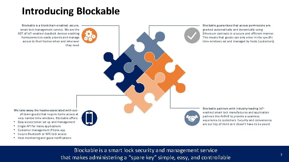 Blockable Smart secure home access management Derrick Bessaoud