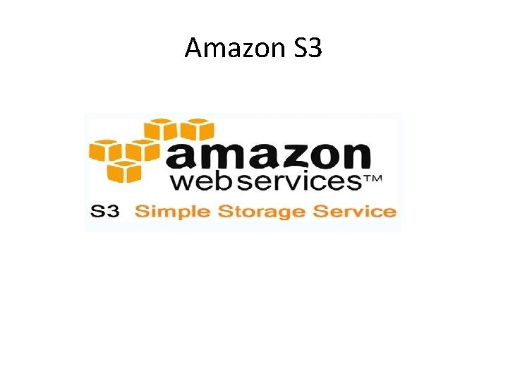 Amazon S 3 